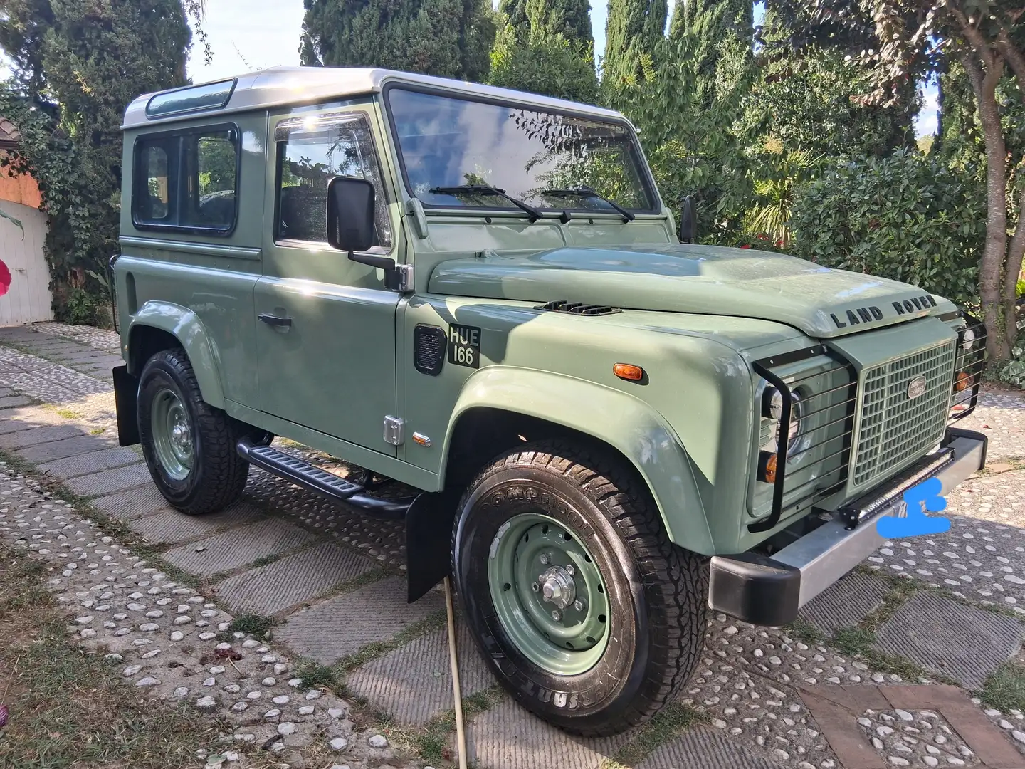 Land Rover Defender Defender VI 2007 90 90 2.2 td Pick Up Groen - 1