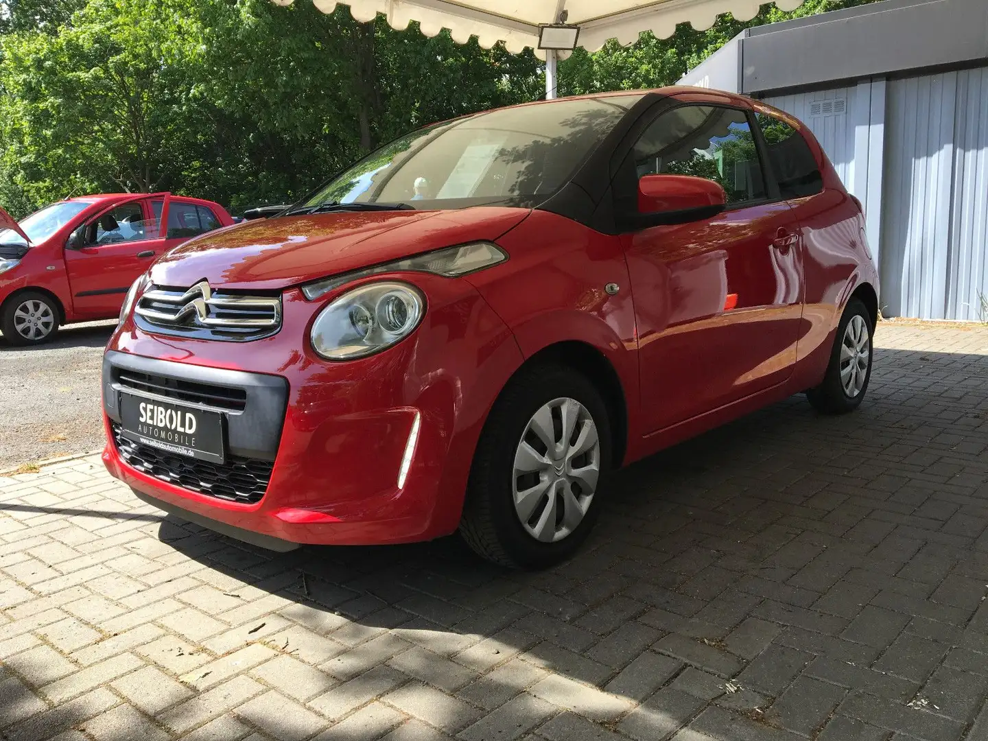 Citroen C1 1.0 VTI Feel/16 Tkm/Klima/Bluetooth/Tempo Rot - 1