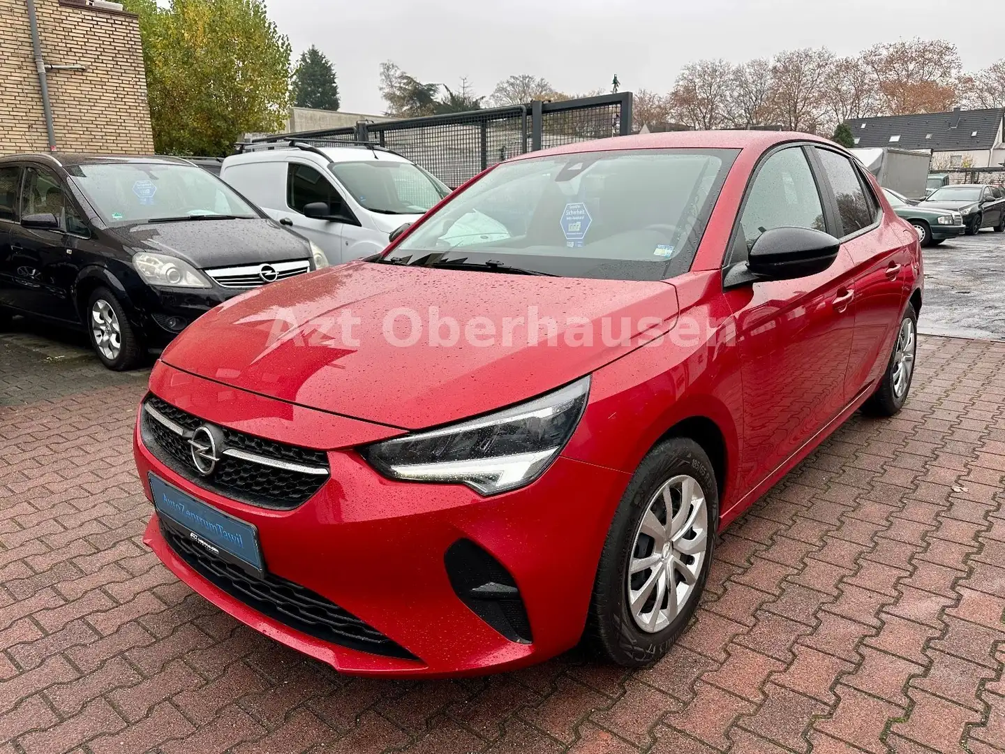 Opel Corsa F 1.2 Edition*TÜV NEU*NAVI*TEMPOMAT* Rood - 2