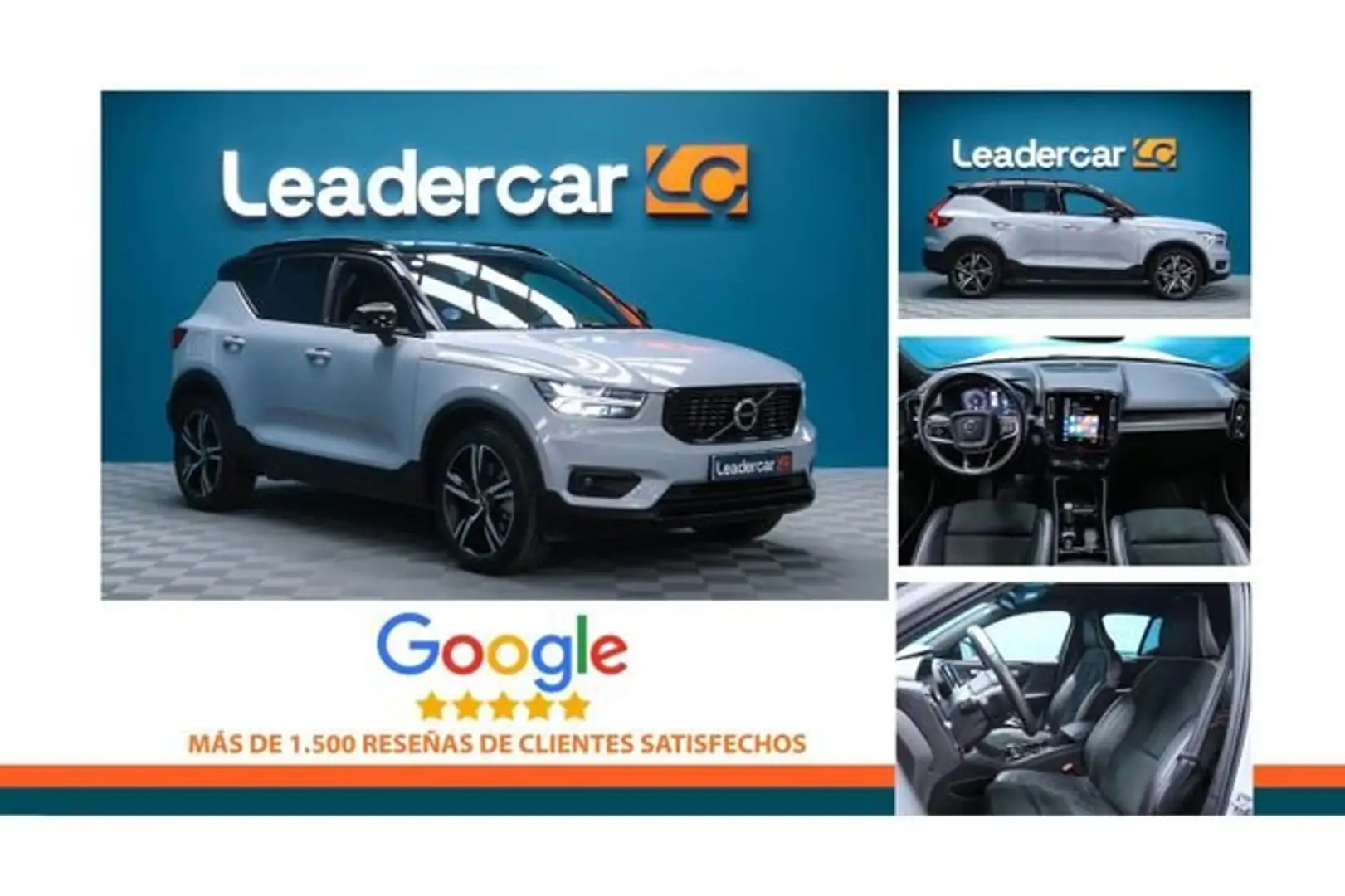Volvo XC40 1.5 T5 TWIN RECHARGE R-DESIGN AUTO 262CV Plateado - 2