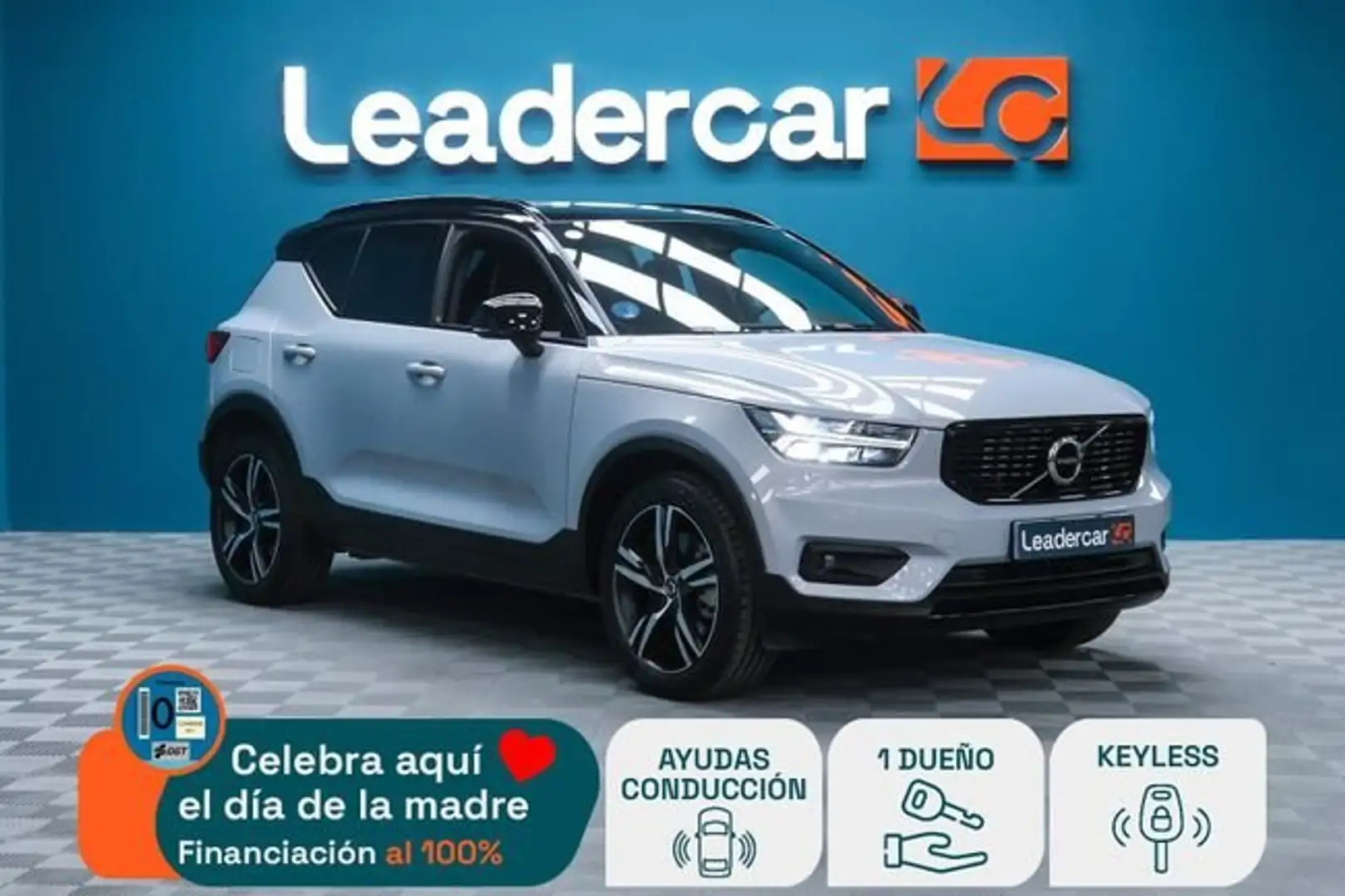 Volvo XC40 1.5 T5 TWIN RECHARGE R-DESIGN AUTO 262CV Plateado - 1