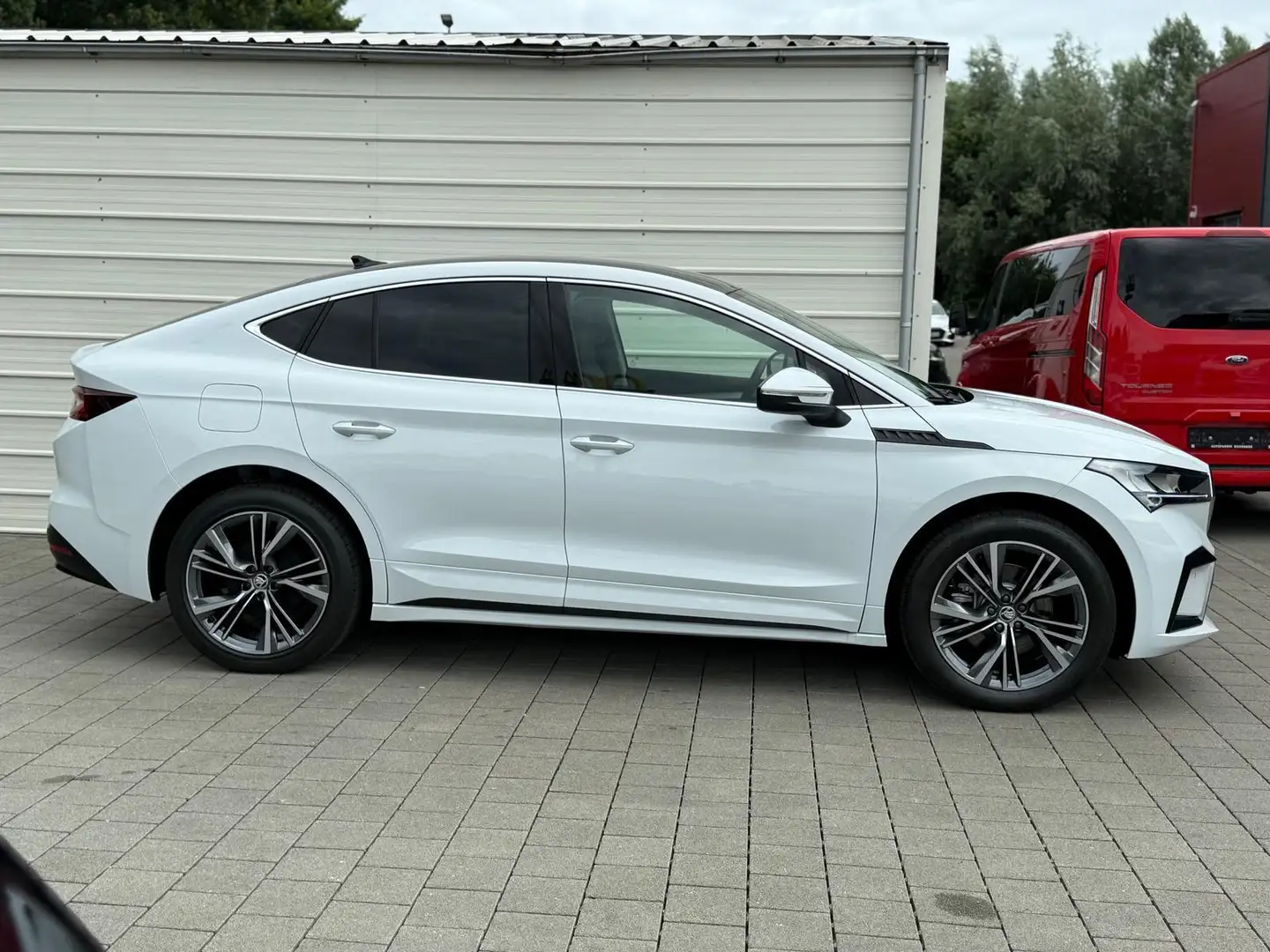 Skoda Enyaq Coupé CLEVER Coupe iV 80 Panorama*Navi*SHZ*Alca... Weiß - 2