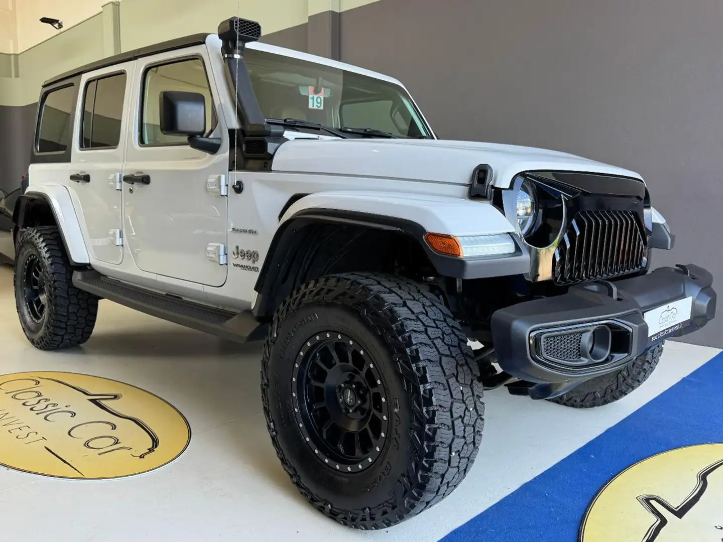 Jeep Wrangler Unlimited 3.6 V6 Sahara VARIE OMOLGAZIONI Blanc - 1