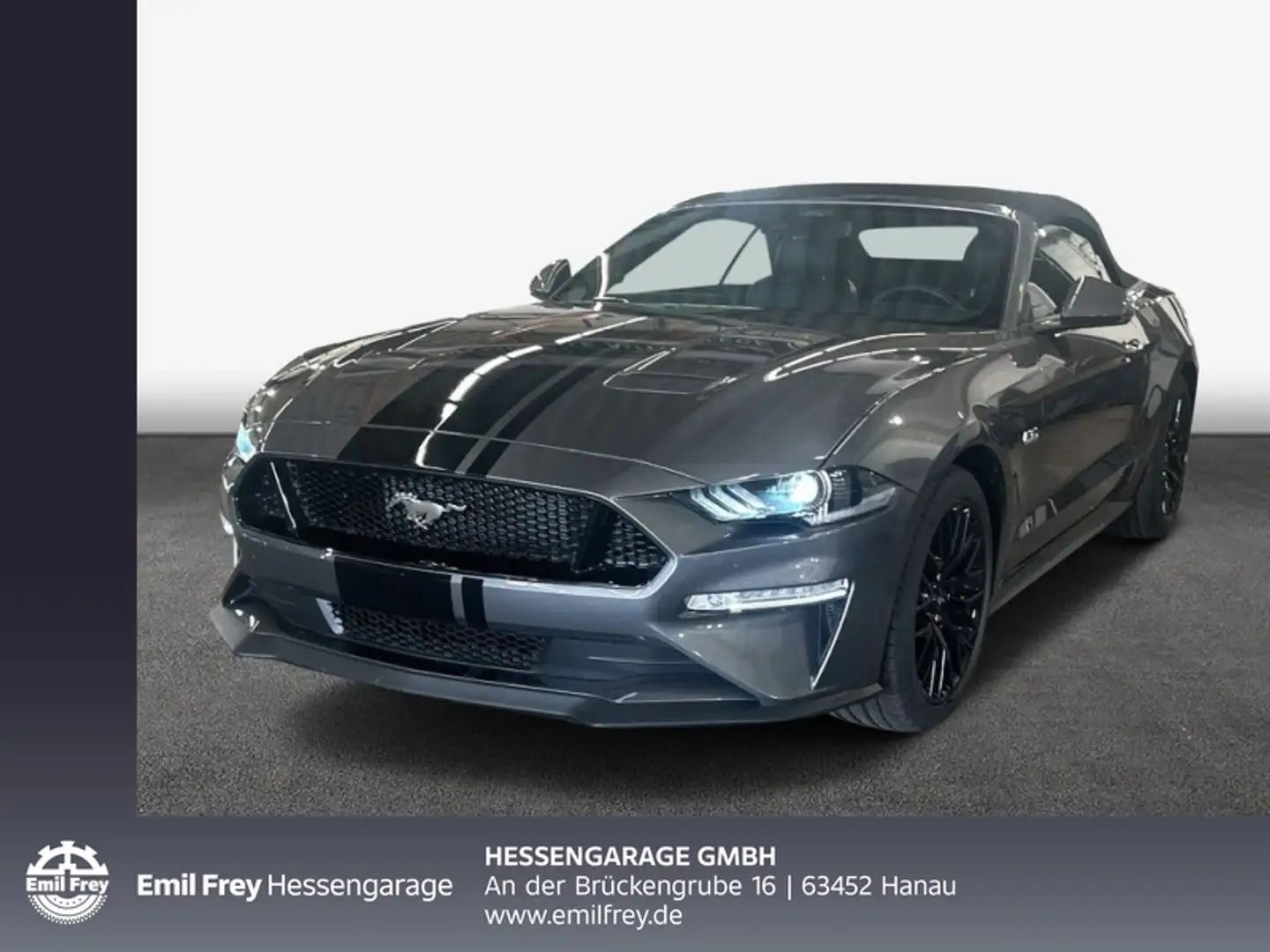 Ford Mustang Convertible 5.0 Ti-VCT V8 Aut. GT 330 kW, Grau - 1