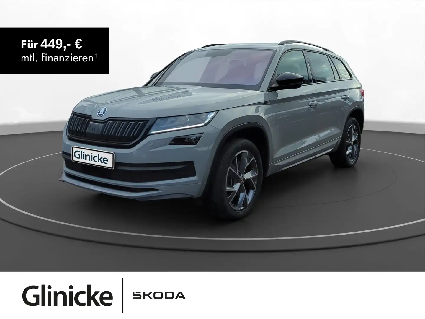 Skoda Kodiaq 2.0 TSI Sportline 4x4 LED DSG Grau - 1