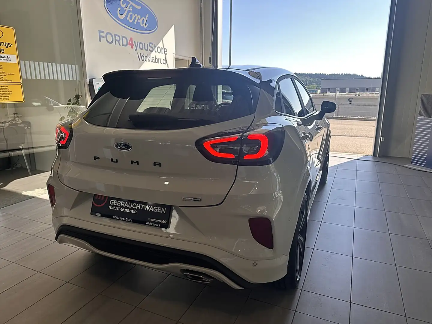 Ford Puma 1,0 EcoBoost Hybrid ST-Line X Weiß - 2