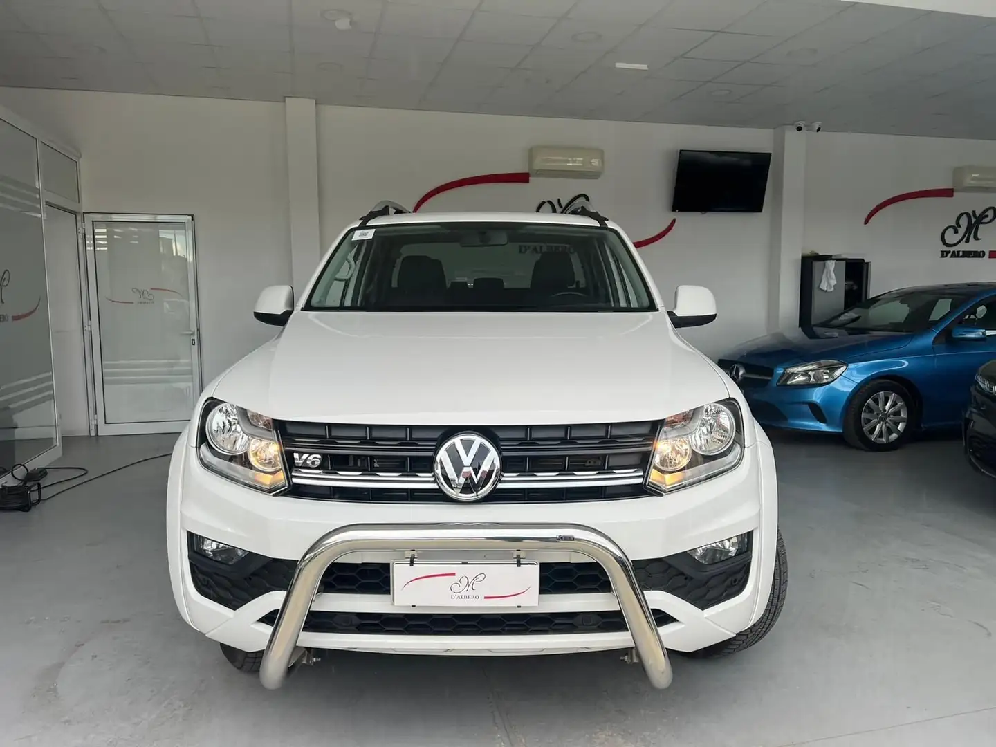 Volkswagen Amarok 3.0 V6 TDI 258CV 4MOTION BMT permanente aut. D.C. Blanco - 1