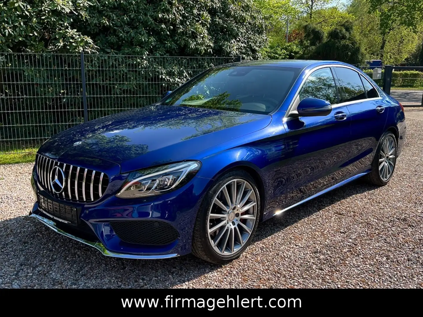 Mercedes-Benz C 400 LIMO 4MATIC+AMG+LED+AIRMATIC+MEMORY Blauw - 1