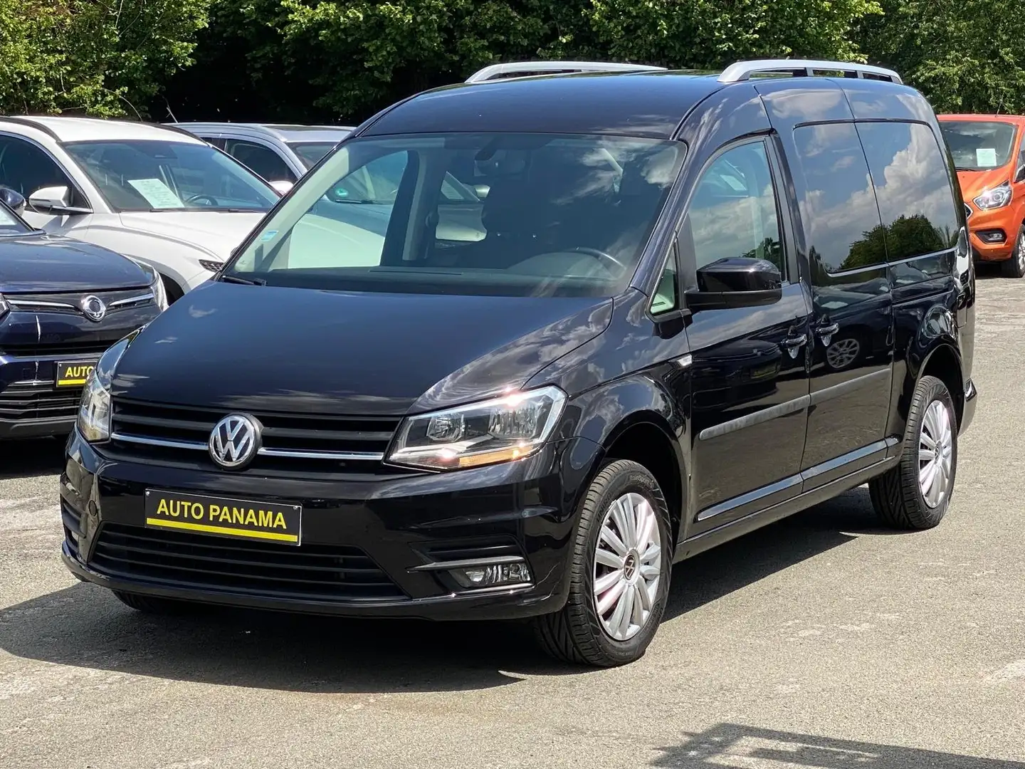 Volkswagen Caddy Maxi 2.0 TDi SCR Comfortline double cabine Noir - 1