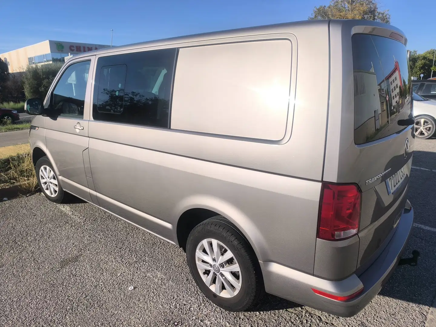 Volkswagen T6 Transporter Combi mixta Gris - 2