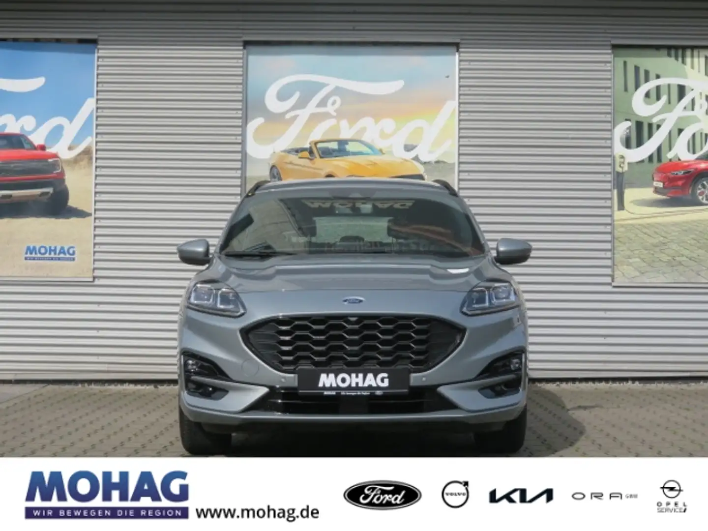 Ford Kuga ST-Line 2.0l EcoBlue *Navi-MSReifen-LED*     -Euro Argent - 1