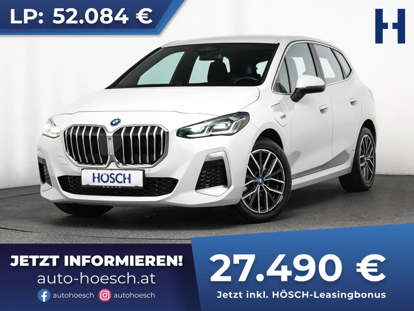 BMW 225 e xDrive Active Tourer M-Sport PREMIUM TOP ANGEBOT Weiß - 1