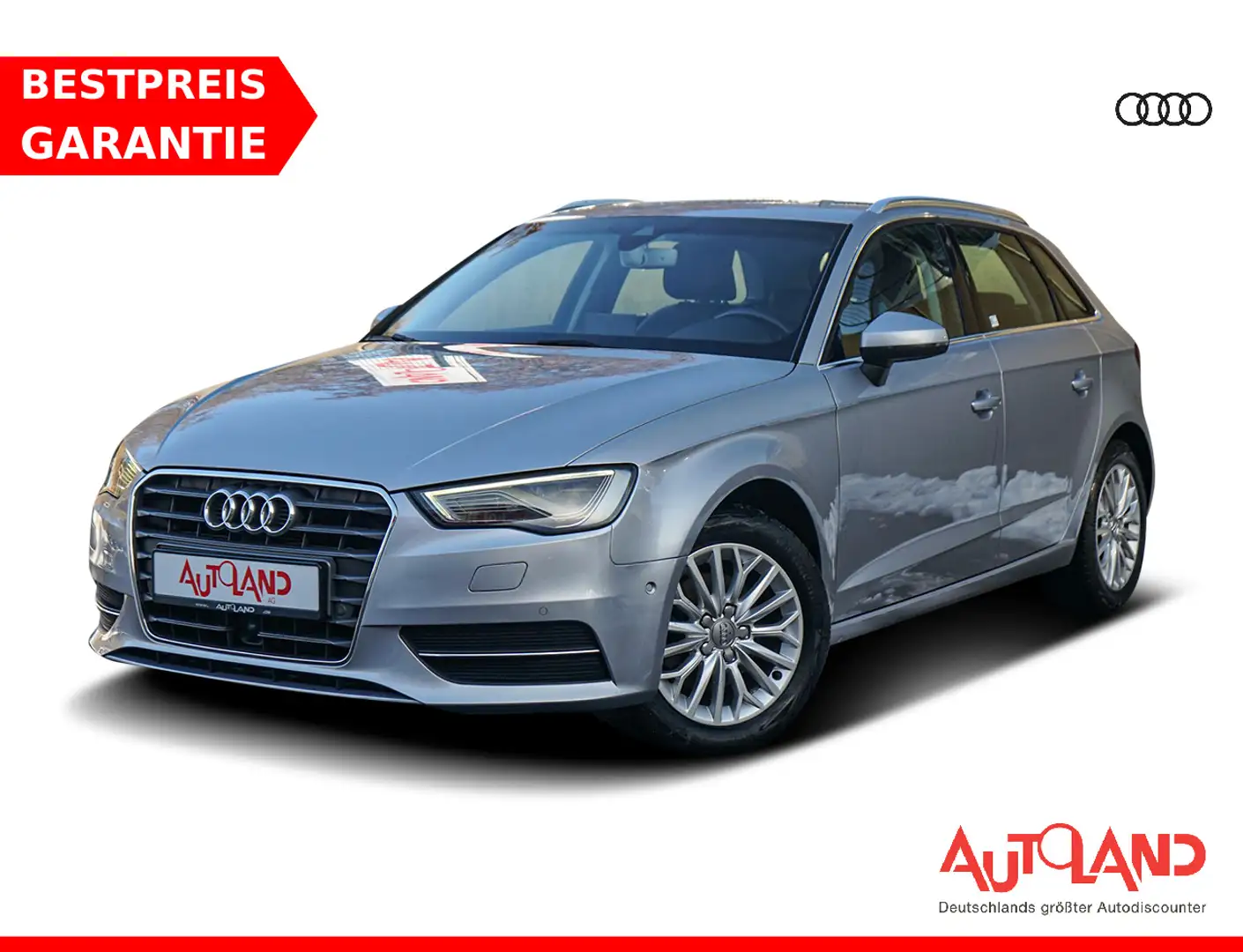Audi A3 Sportback 1.4 TFSI S-Tronic LED Navi Kamera Silber - 1