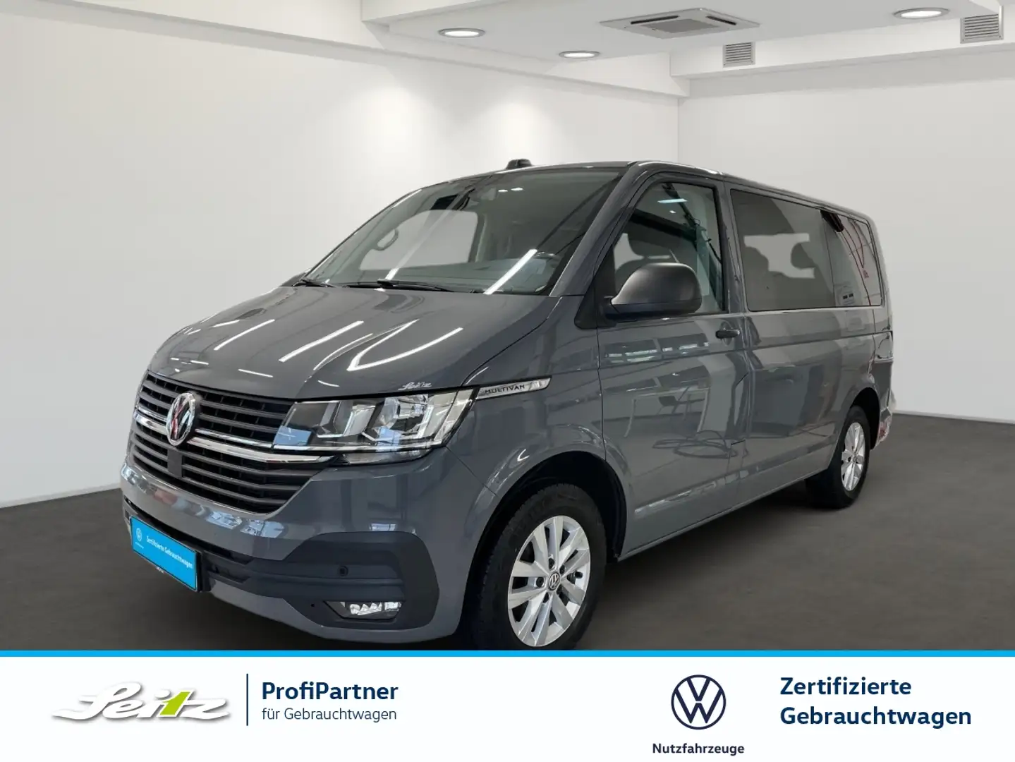 Volkswagen T6.1 Multivan 2.0 TDI KR Family *6-SITZER*AHK*STANDH* Grijs - 1