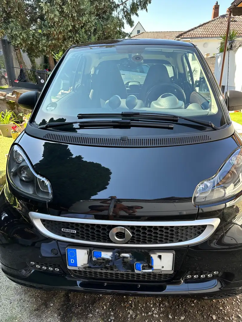 smart forTwo Brabus Xclusive Schwarz Navi TÜV 04/27 102 PS Schwarz - 2