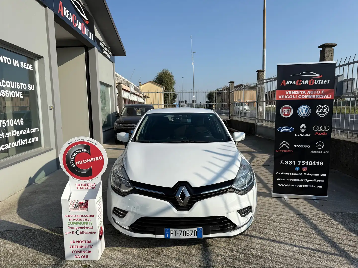 Renault Clio 1.5dci 75CV Energy Business*AUTOCARRO 4 POSTI* Blanc - 2