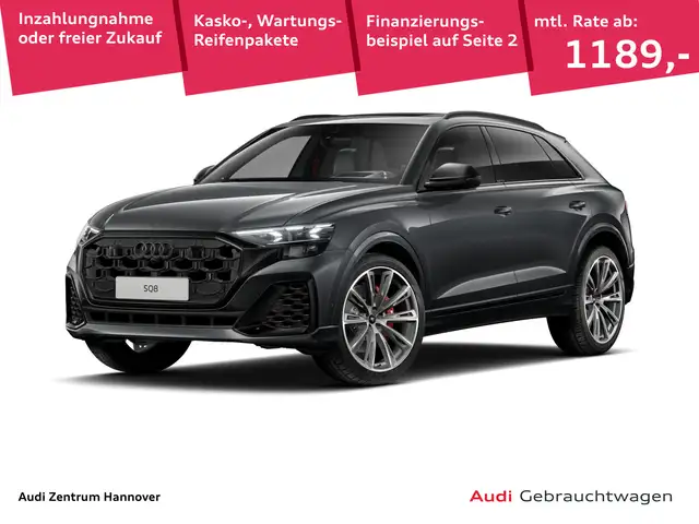 Audi SQ8 4.0 TFSI quattro virtual cockpit plus AHK Hu