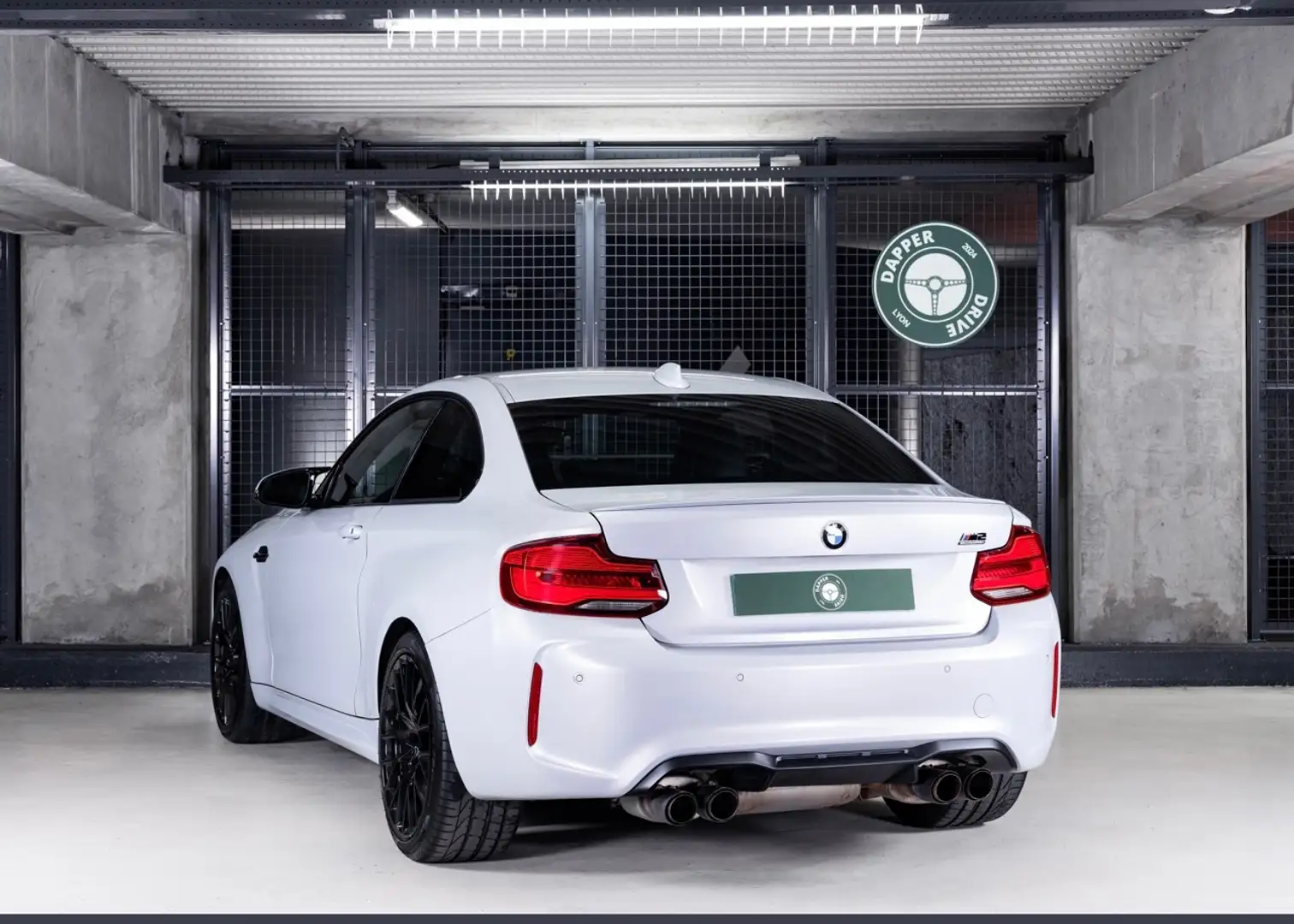 BMW M2 M2 Competition 410 ch Grau - 2