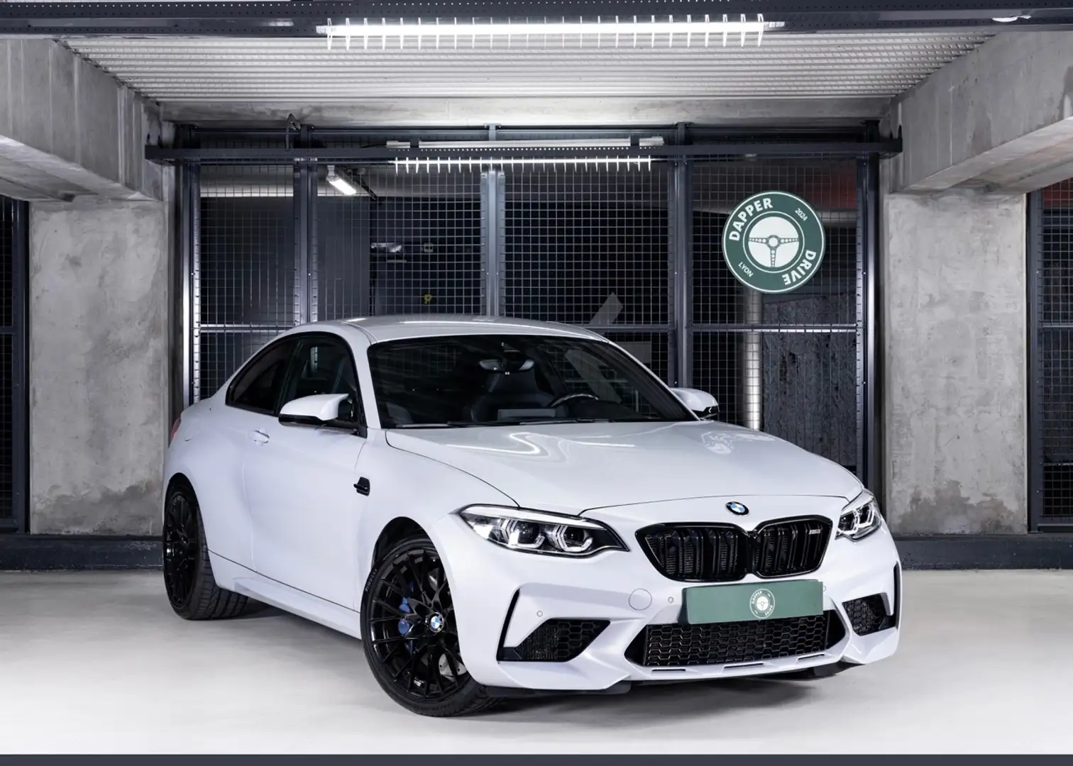 BMW M2 M2 Competition 410 ch Grau - 1