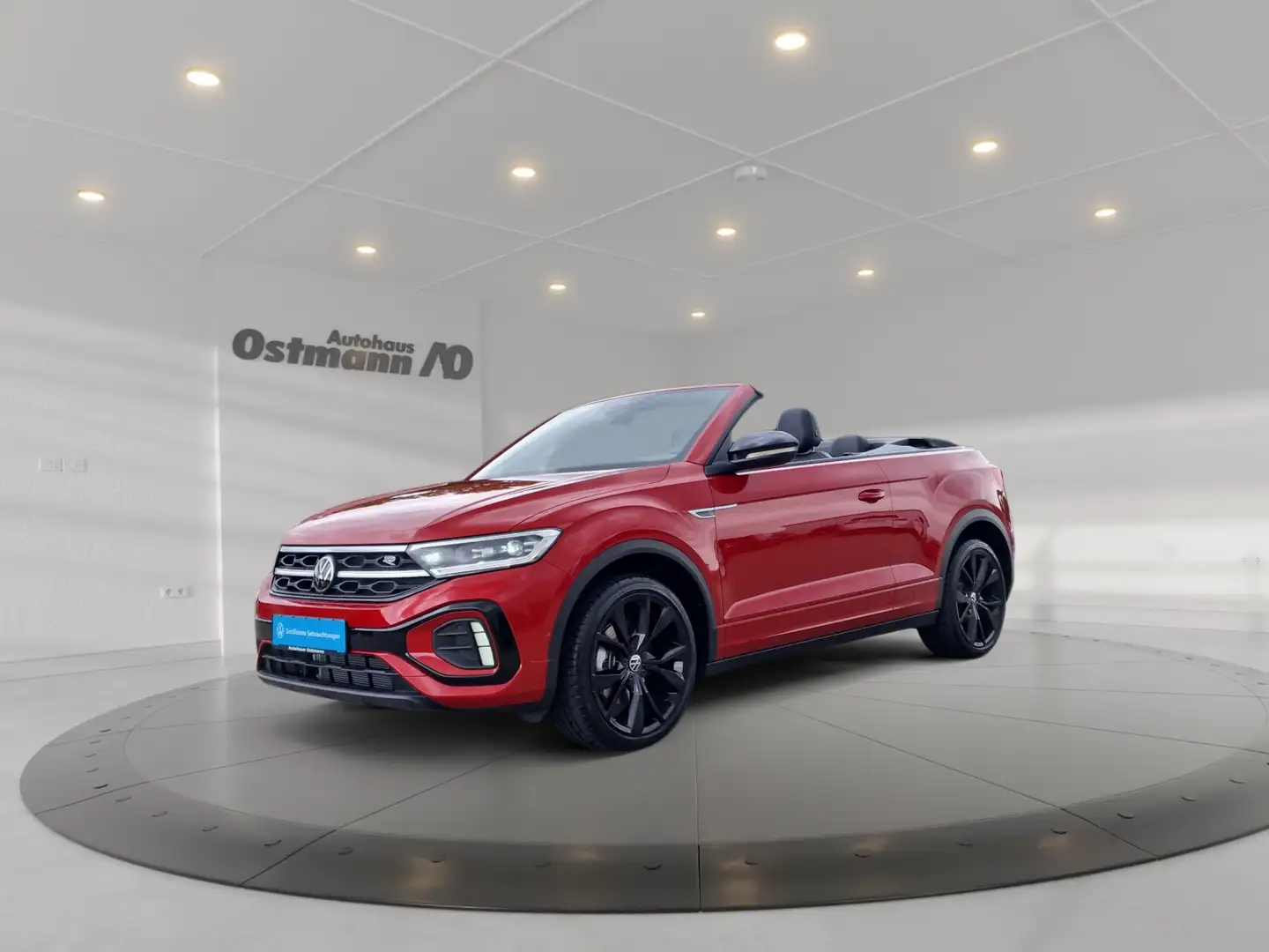 Volkswagen T-Roc Cabriolet 1.5 TSI  R-Line Matrix 2xKlima Rot - 1