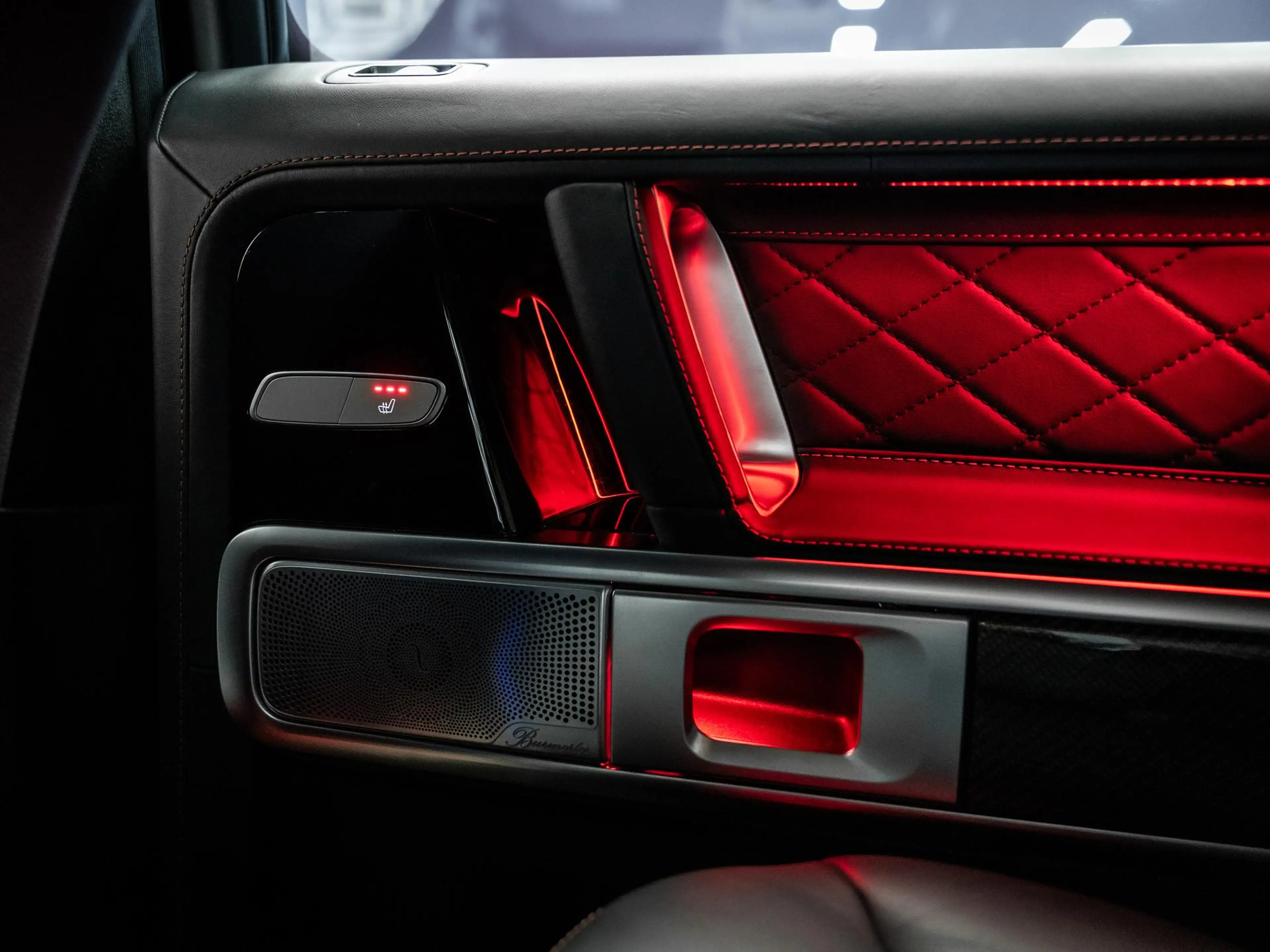 Mercedes-Benz G 63 AMG Vol uitgevoerde manufactur magno black, rode stiks — photo 42
