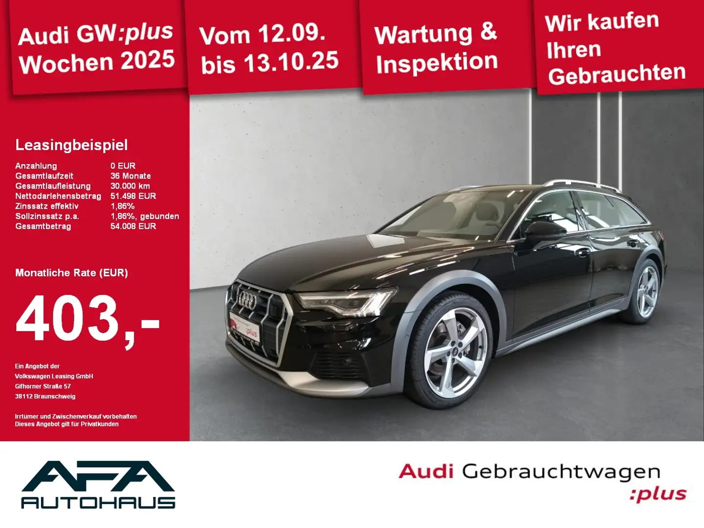Audi A6 allroad 40 TDI qu. S tronic AHK*Matrix*RFK*ACC Zwart - 1