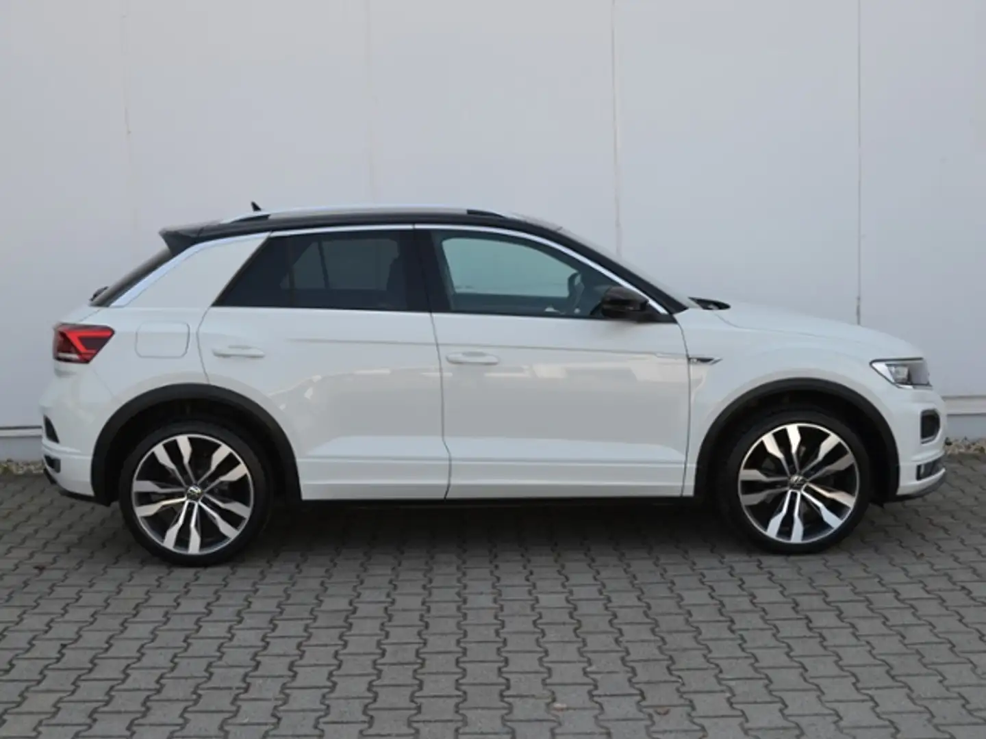 Volkswagen T-Roc Sport 2.0 TDI DSG R-Line AHK/19-ZOLL/LED/NAVI+VZE Weiß - 2