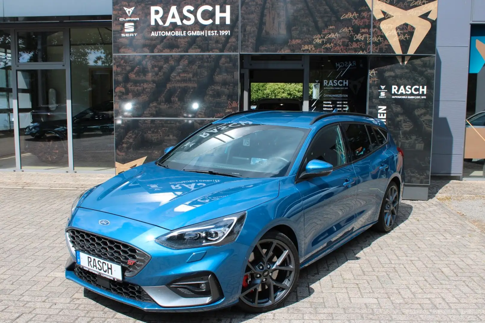 Ford Focus Turnier ST 2.3 Ecoboost  +ACC+SHZ+LED+NAVI Blau - 1