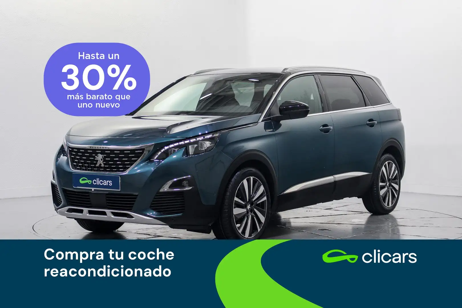 Peugeot 5008 1.2 PureTech S&S GT Line 130 EAT8 Azul - 1