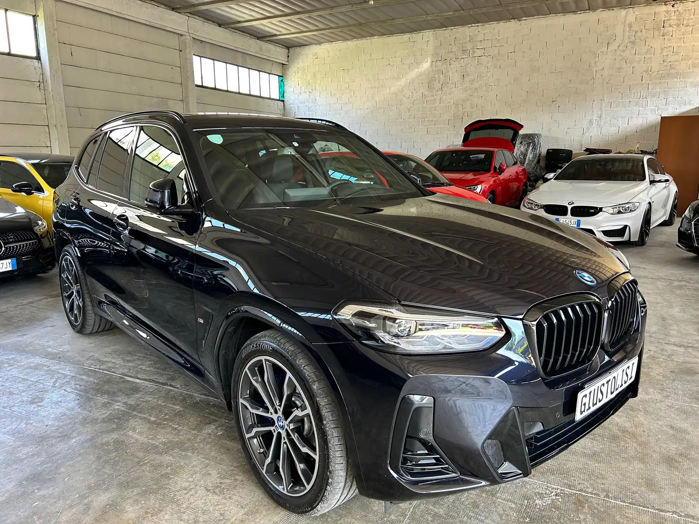 BMW X3 xdrive30e Msport auto Bleu - 1
