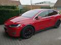 Tesla Model X P90D levenslang gratis laden performance772 PK 7pl Rojo - thumbnail 3