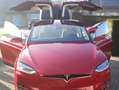 Tesla Model X P90D levenslang gratis laden performance772 PK 7pl Kırmızı - thumbnail 1