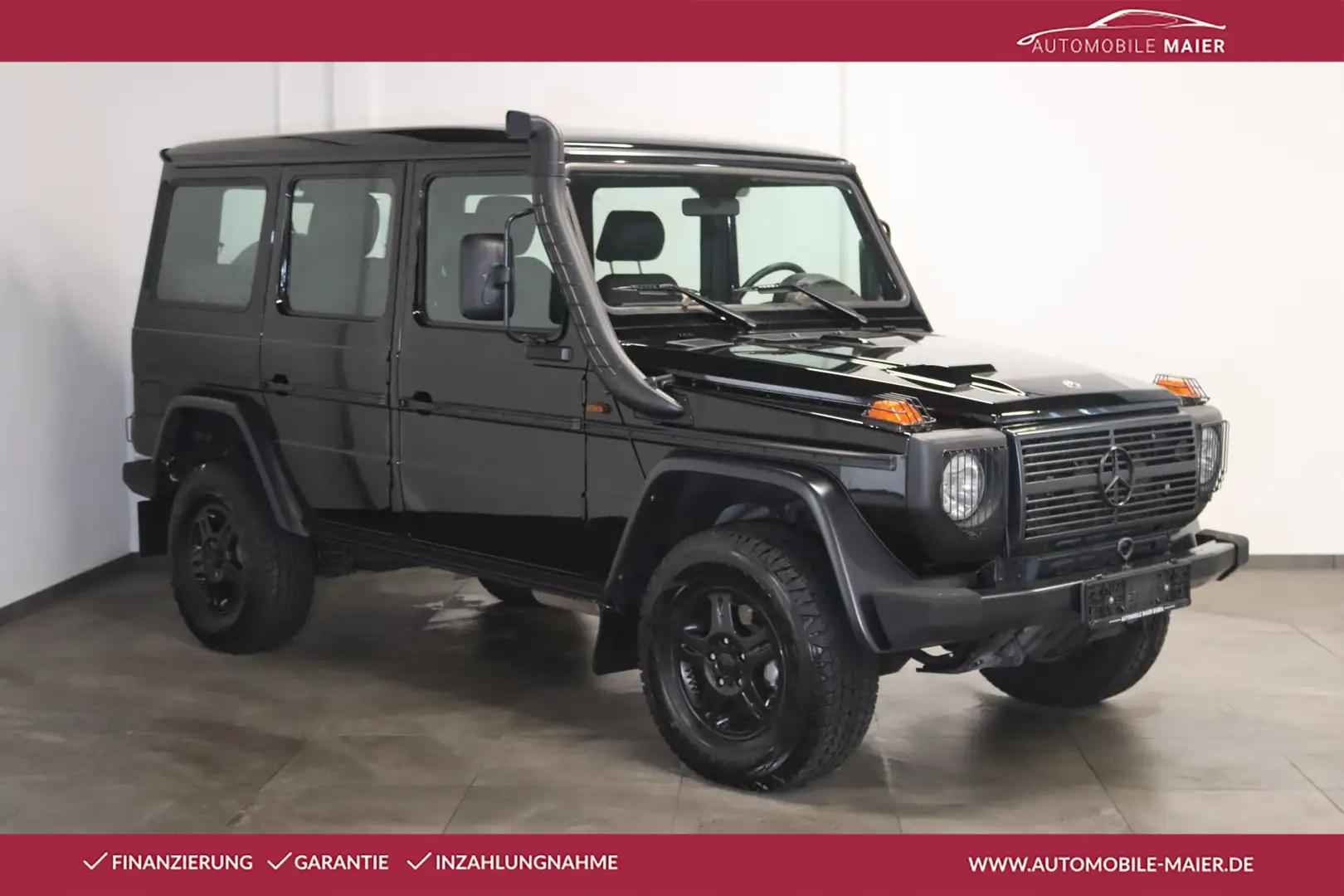 Mercedes-Benz G 300 CDI Automatik Unikat 4 Si.-LEDER-AHK- Negro - 1