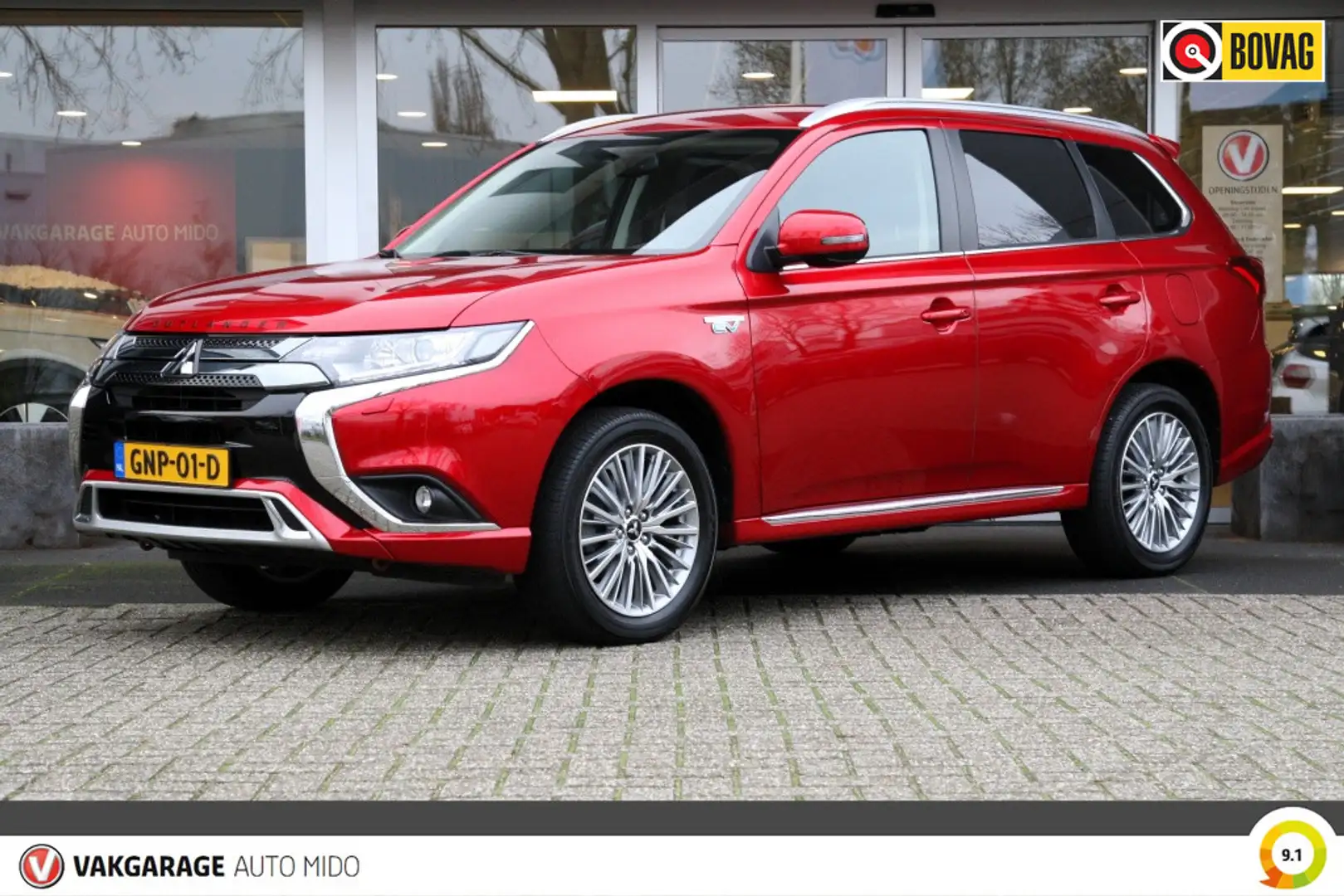 Mitsubishi Outlander 2.4 PHEV 4WD Intense+ | Red Diamond Pearl | Trekha Rojo - 1
