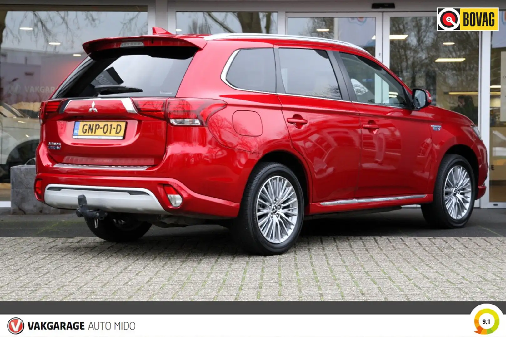 Mitsubishi Outlander 2.4 PHEV 4WD Intense+ | Red Diamond Pearl | Trekha Rojo - 2
