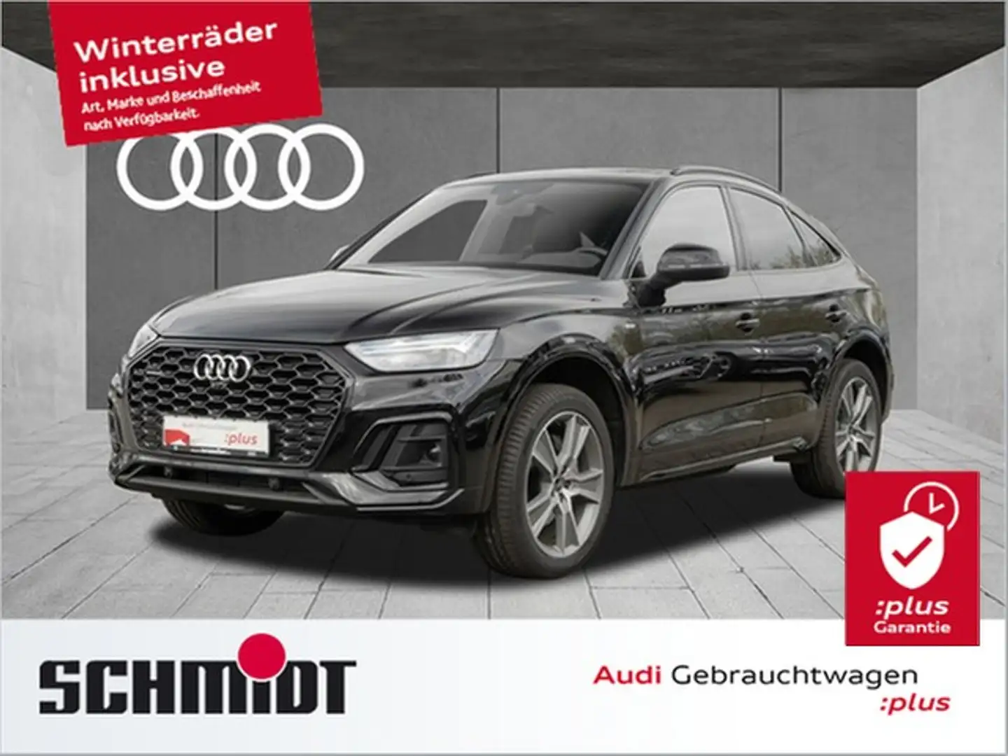 Audi Q5 Sportback 45 TFSI quattro S line LM20 Pano AHK ... Schwarz - 1