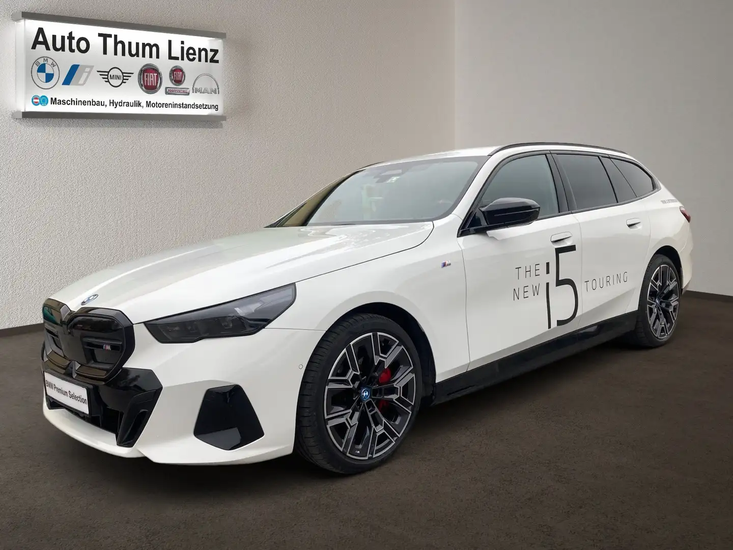 BMW i5 M60 xDrive Touring Weiß - 2