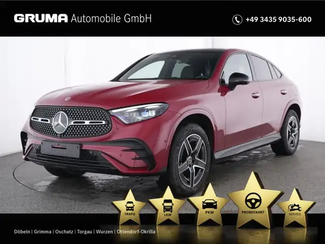 Mercedes-Benz GLC 300 de 4M Coupé AMG+Night+Pano+Burmester+AHK AMG Line Navi/Pano. Dach/Distronic/Keyless Go/Styling/Autom./Klima/Sitzhzg.