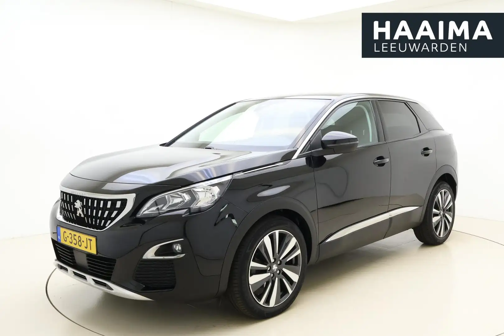Peugeot 3008 1.2 PureTech Blue Lease Premium 130 PK | 1400 KG T Zwart - 1