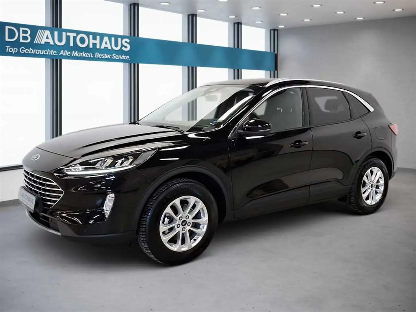 Ford Kuga Titanium 2.5 DuraTec FHEV 4WD Automatik Schwarz - 1