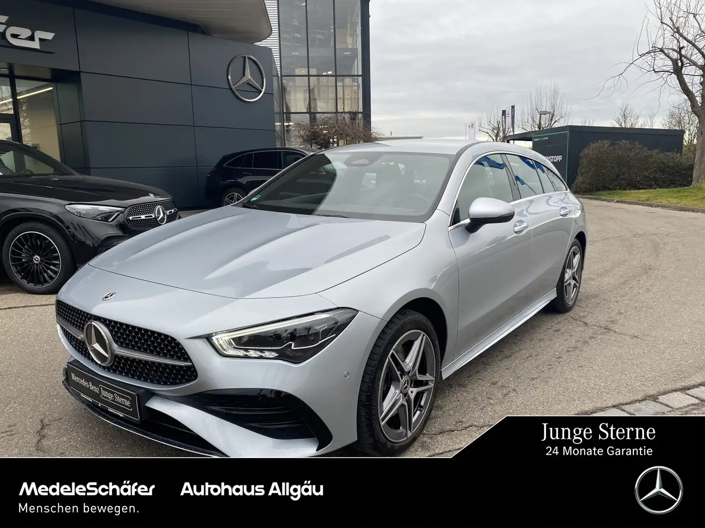 Mercedes-Benz CLA 250 CLA 250 e Shooting Brake AMG AHK 11kW M-LED NP63 Silber - 1