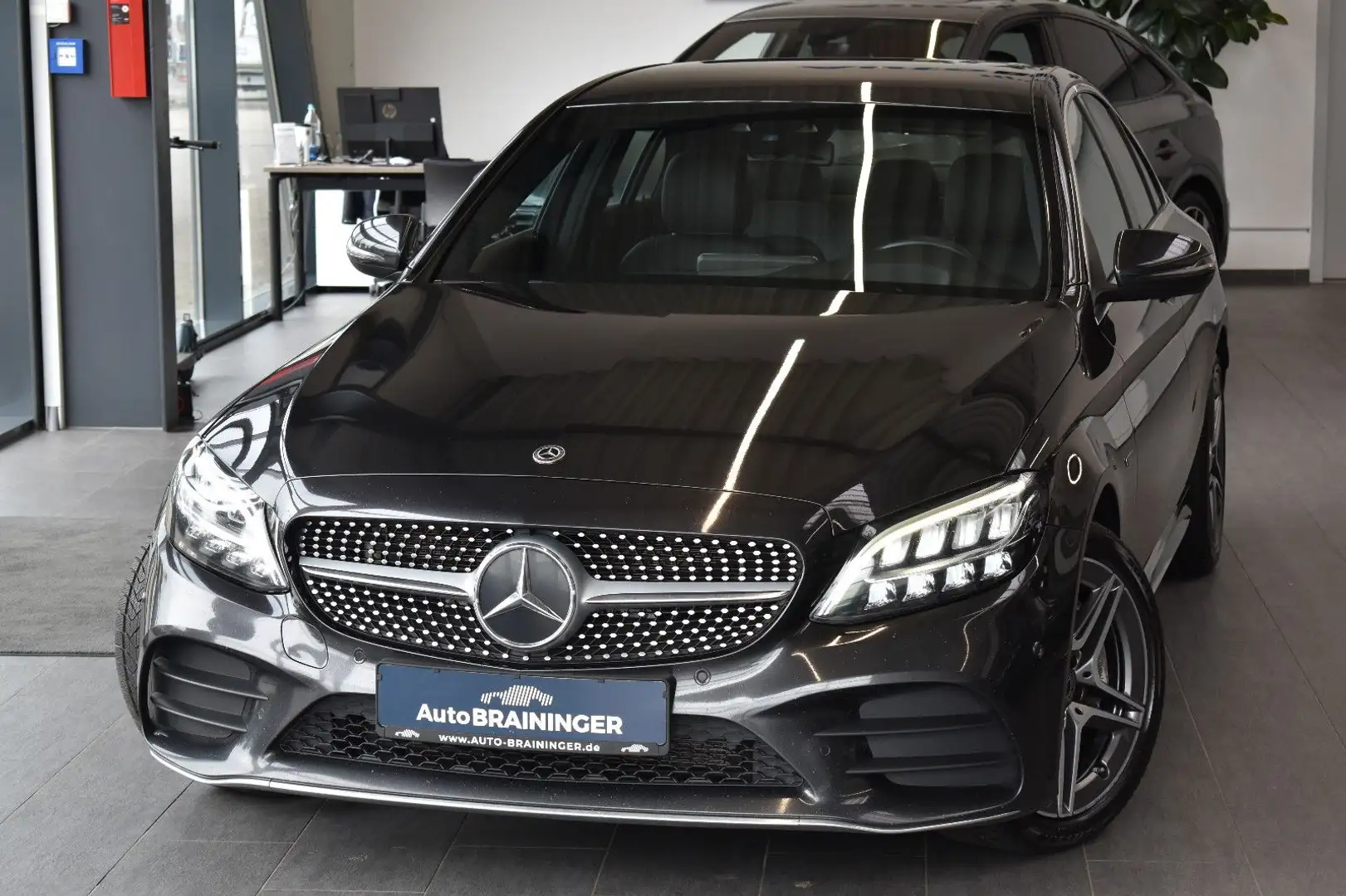 Mercedes-Benz C 300 de Limo 9G-tronic AMG-Line LED~HUD~WideScr. Grigio - 1