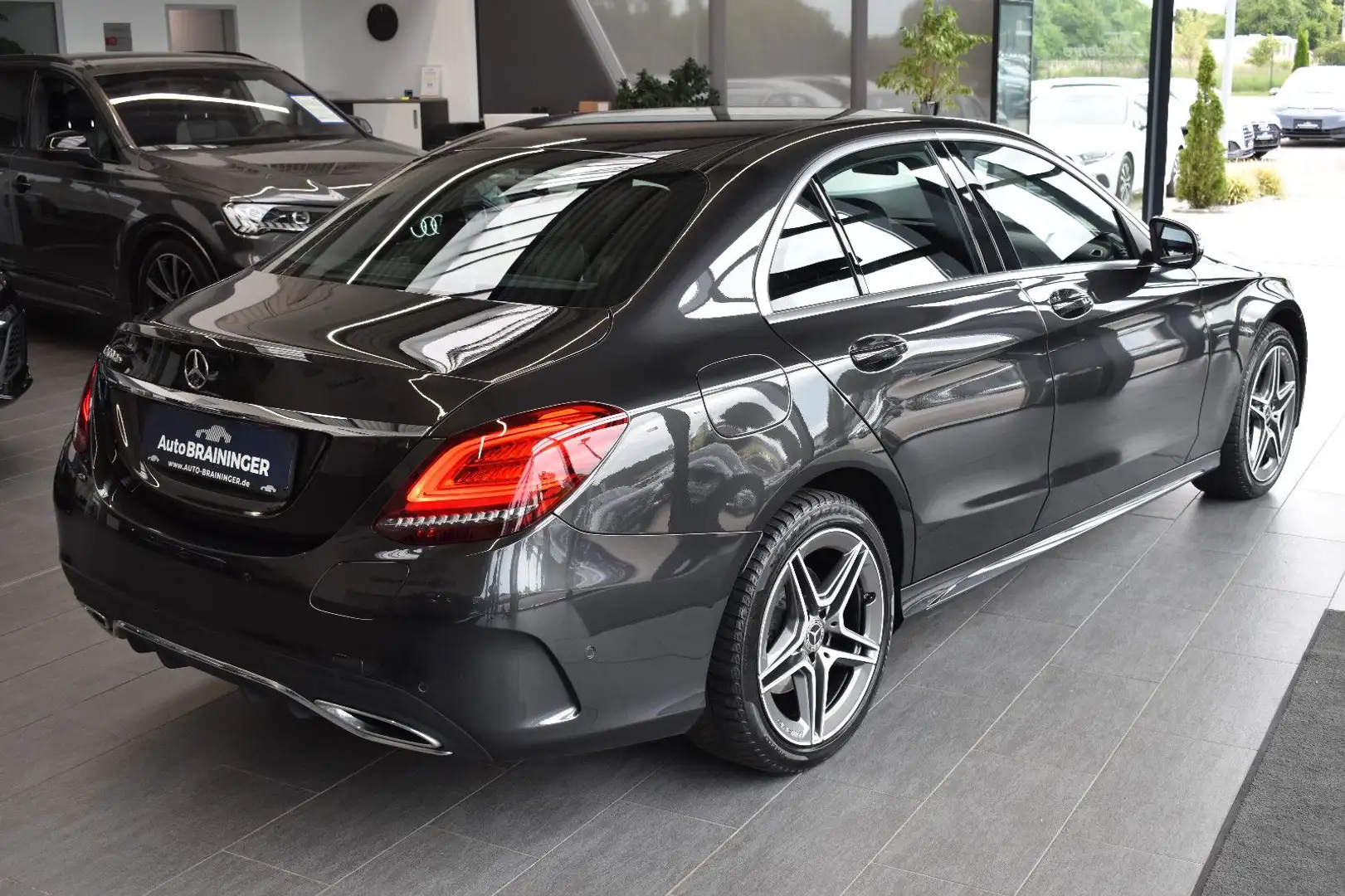 Mercedes-Benz C 300 de Limo 9G-tronic AMG-Line LED~HUD~WideScr. Grigio - 2