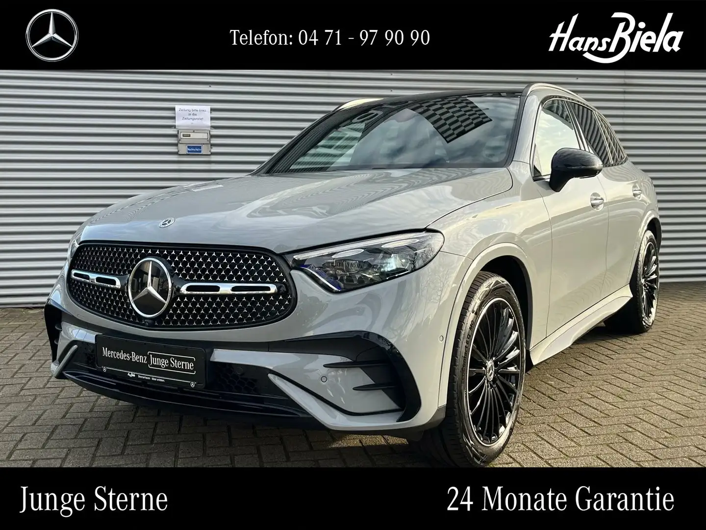 Mercedes-Benz GLC 450 GLC 450 d 4M AMG Prem+/Night/20"/Pan/Bur/AHK/Air Grau - 1