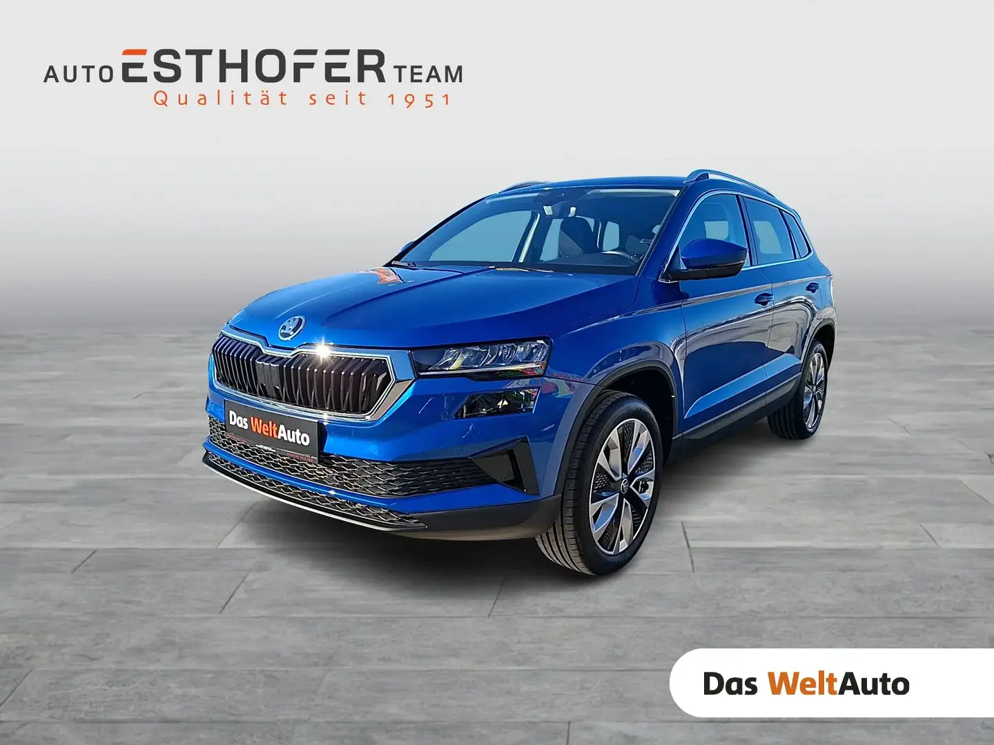 Skoda Karoq Selection TSI DSG ACT Blau - 1