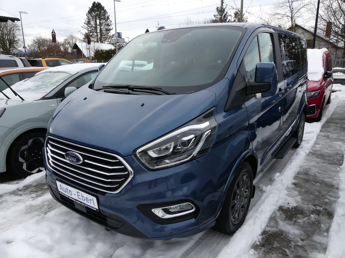 Ford Tourneo Custom 320 L1 Tourneo Titanium X *Standheizung*AHK* Bleu - 1