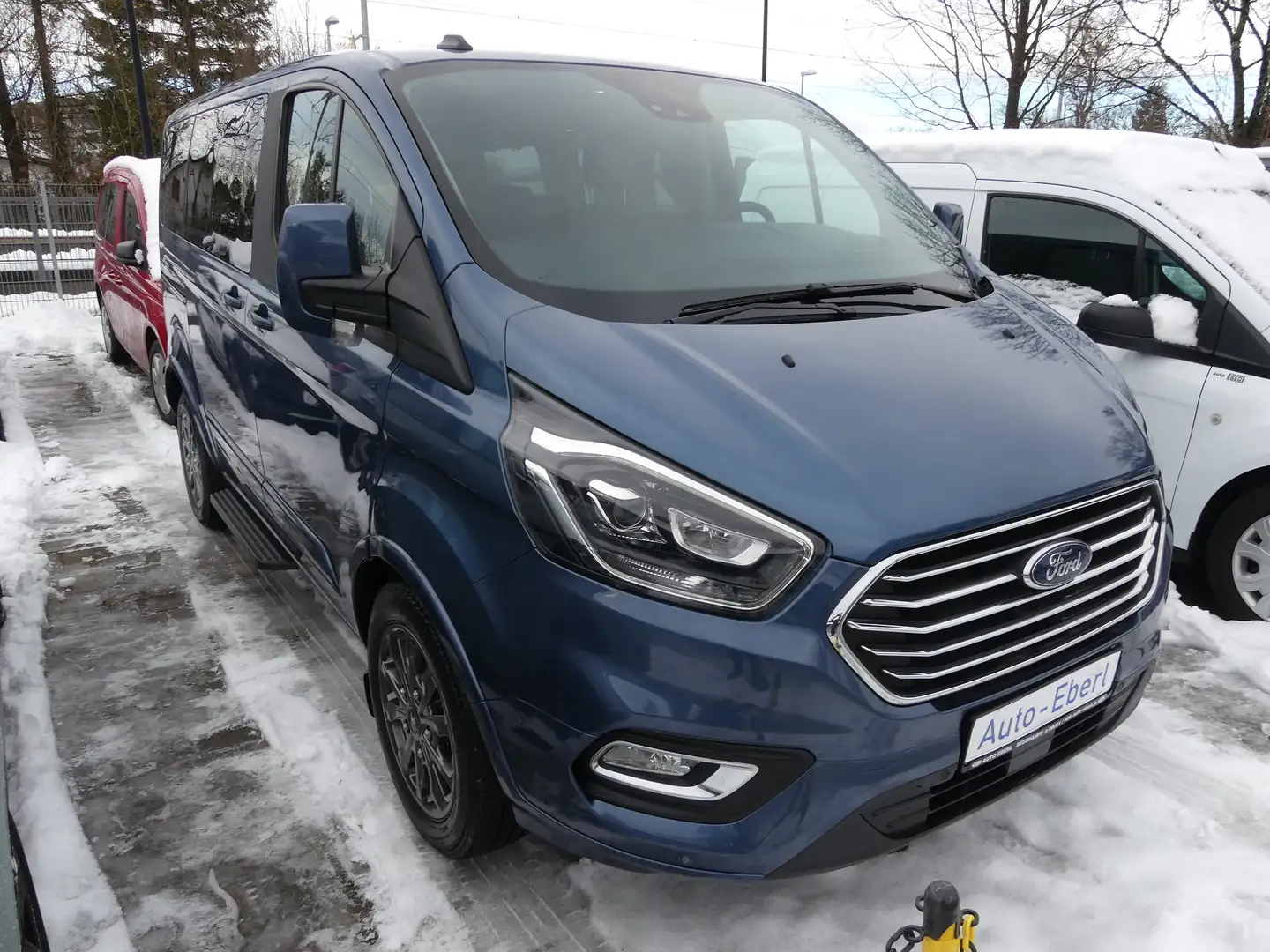 Ford Tourneo Custom 320 L1 Tourneo Titanium X *Standheizung*AHK* Bleu - 2