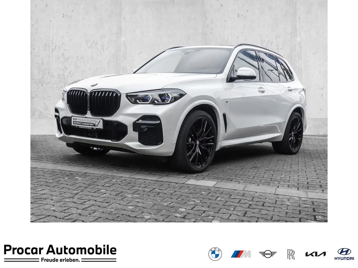 BMW X5 xDrive40d M-SPORT+HUD+PANO+ACC+AHK+LASER+NAVI Bianco - 1