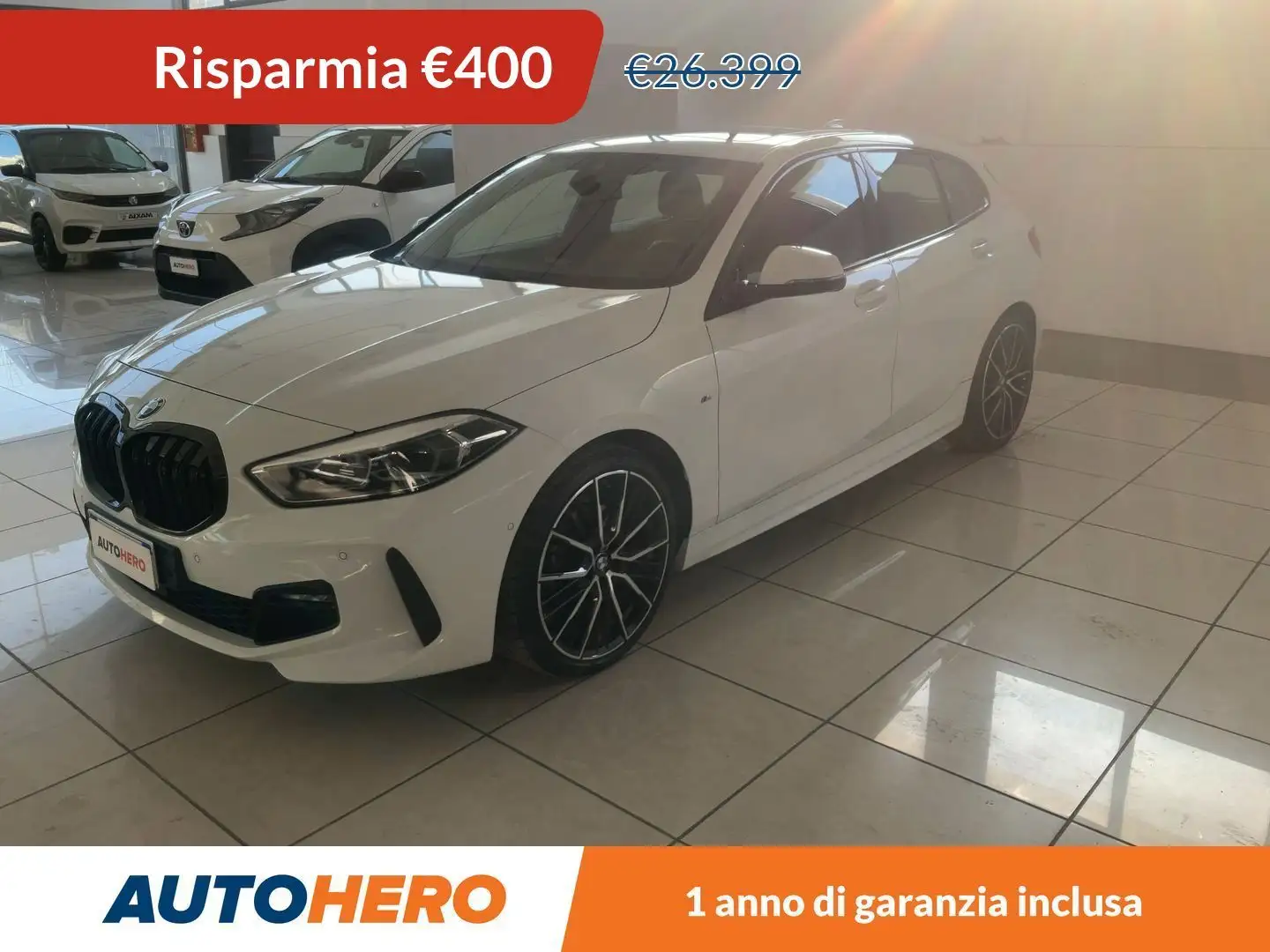 BMW 118 118d Msport Bianco - 1
