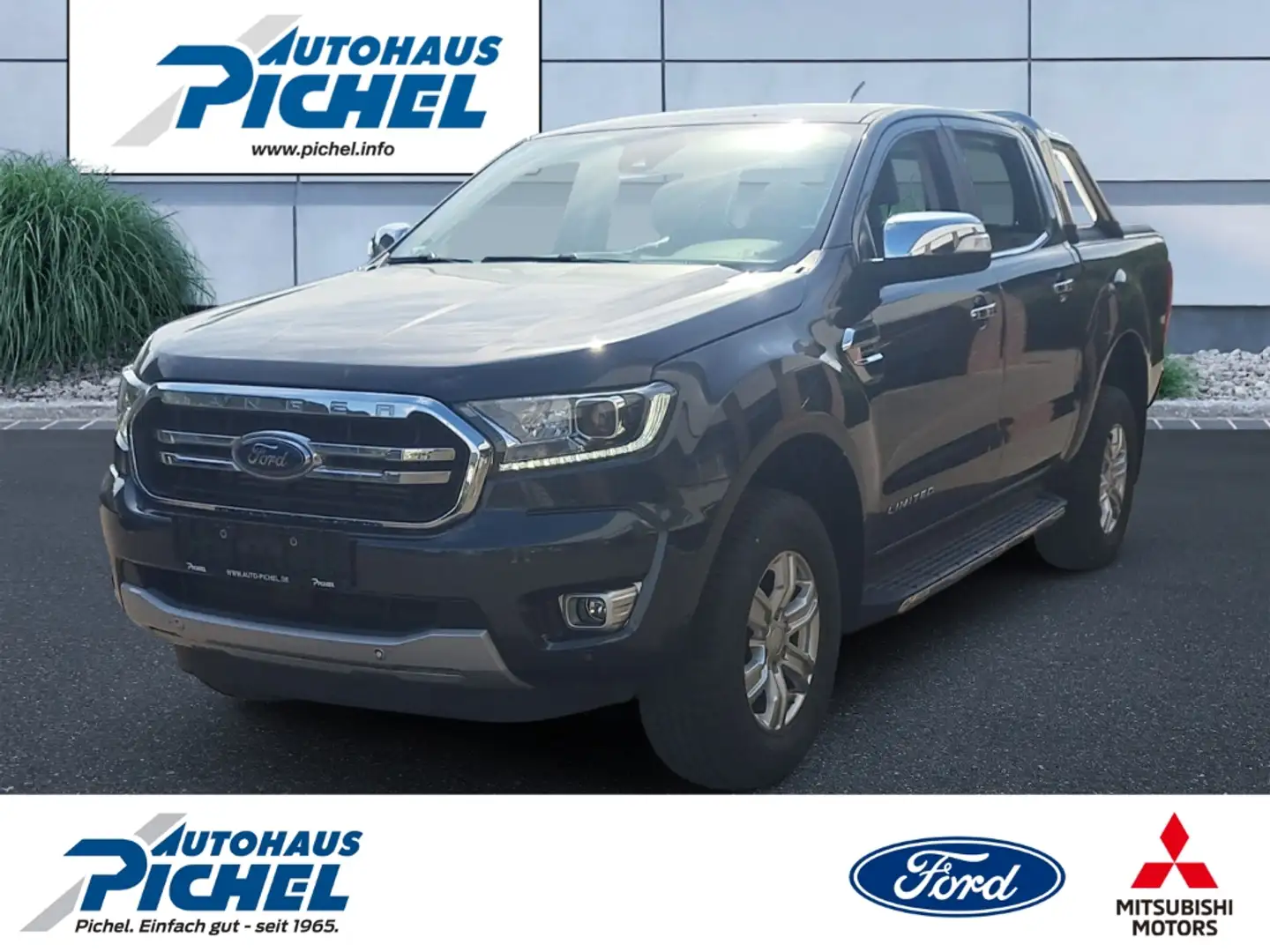 Ford Ranger Limited Doppelkabine 4x4 AHK FS HEIZBAR NAVI Grey - 1
